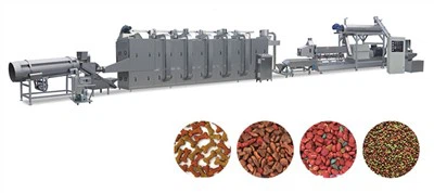 آلات تصنيع أغذية الحيوانات الأليفة Kibble Dry Dog Cat